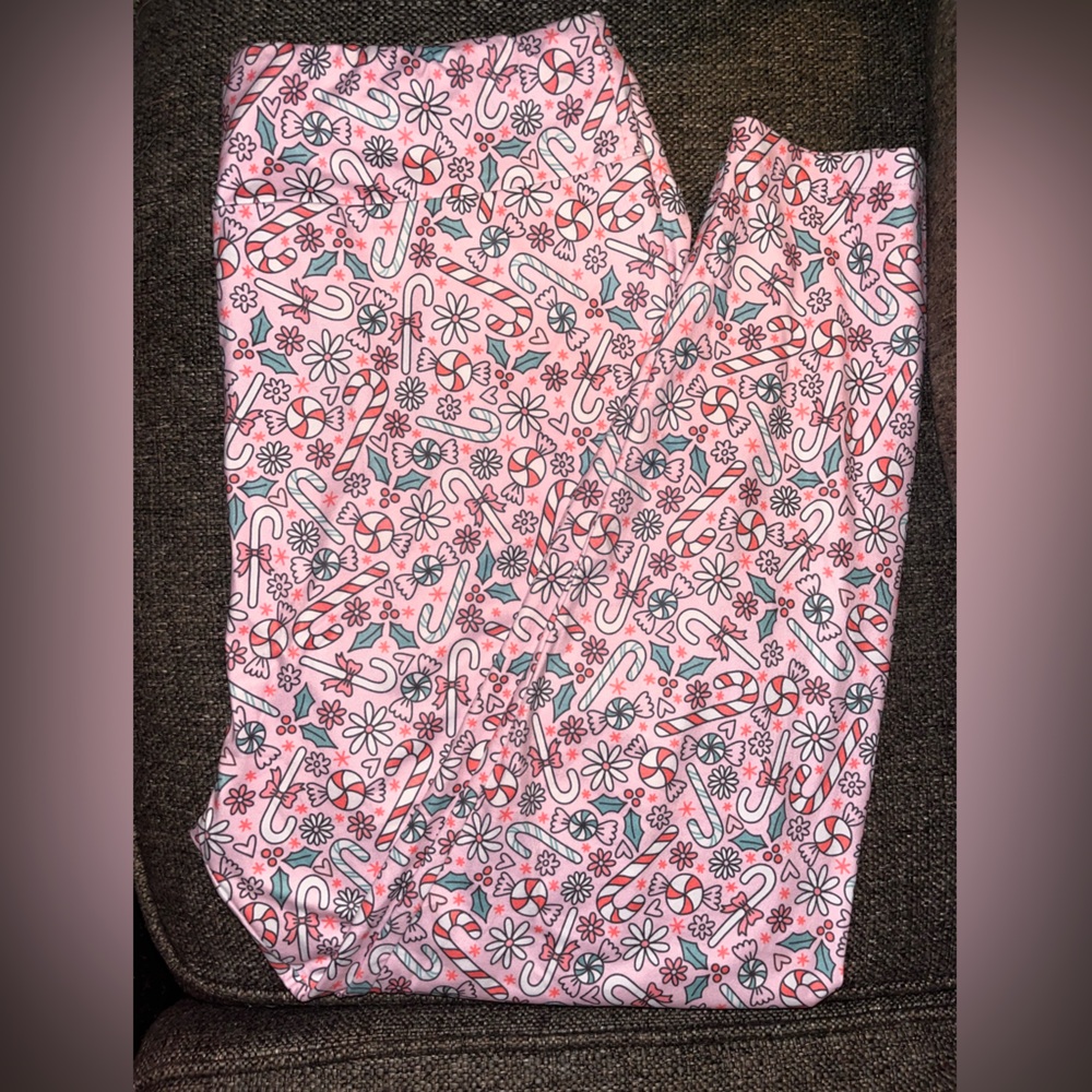 Christmas Candy Leggings - Charlie’s Project size 22-26